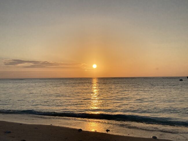 Escape from reality　波照間島 ペー浜から見た夕日