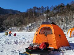 朝の気温マイナス12℃！氷上のワカサギ釣り☆長野県南相木村：立岩湖