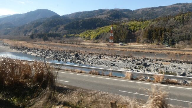 特急ふじかわの旅　その３　富士川に沿って。そして、いよいよ、富士山。