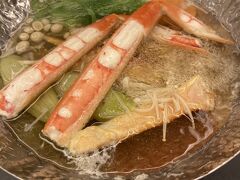 駆け込みで城崎温泉西村屋招月亭にて蟹を食べてきました。