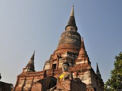 2015年タイ旅行記　第20回　アユタヤ観光その2　立派な仏塔と寝仏のあるワット・ヤイ・チャイ・モンコンへ