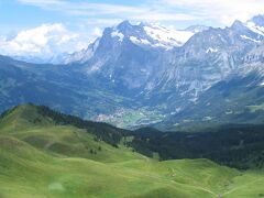 スイス大自然満喫の旅⑤　【グリンデルワルト　メンリッヘン　ハイキング編】