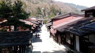 桜三昧木曽と伊那高遠レンタカーの旅　２　奈良井宿から伊那市へ