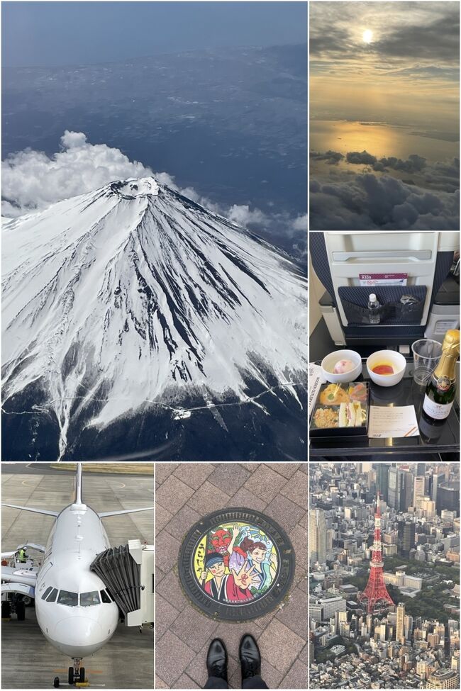 　岡山の知人宅を訪問。<br />特に観光で訪れるところもなく、羽田から岡山までの往復フライトの様子を綴っただけのブログです・・・
