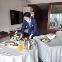 パレスホテル東京☆♪お部屋で朝食を♪☆