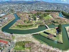 6・9歳児連れ、桜咲き初めの函館、函館割で週末旅行