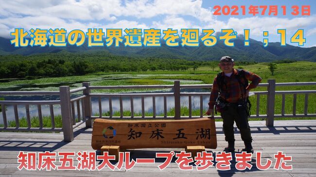 北海道の世界遺産を廻るぞ！：14　知床五湖大ループを歩きました
