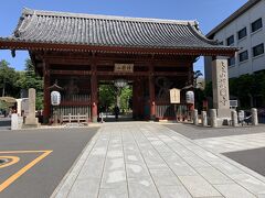 護国寺を朝の散歩がてら行ってみた