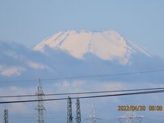 美しかった富士山