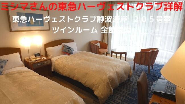 ＧW前に、静岡県版ゴートゥートラベルキャンペーンのバイシズオカ利用でザハマナコ（浜名湖ロイヤルホテル）４泊を予約しましたが、前泊で東急ハーヴェストクラブ静波海岸に１泊します。<br /><br />アサインされたのは２階のお部屋で、シンプルで使いやすいお部屋です。
