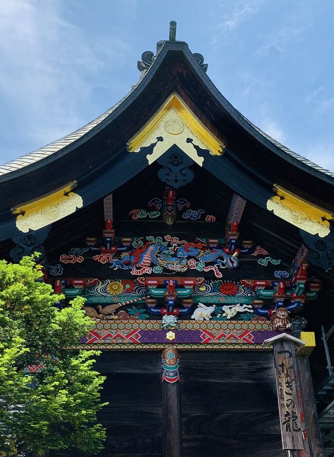 秩父札所十三番め慈眼寺→今宮神社→少林寺→秩父神社と御朱印めぐり、秩父鉄道ＳＬパレオエクスプレス、羊山公園の芝桜と弾丸ツアーでした。