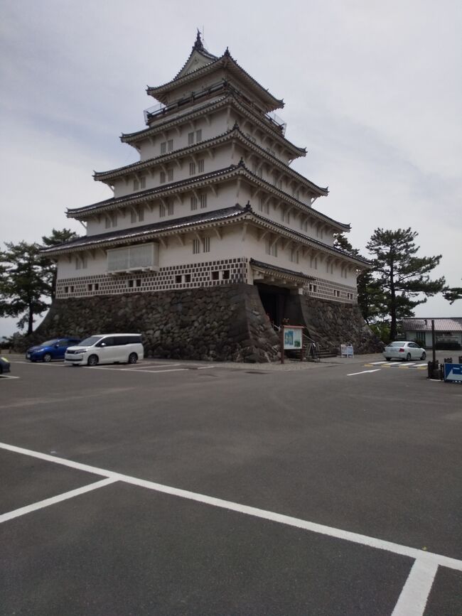 島原城と武家屋敷と海中鳥居