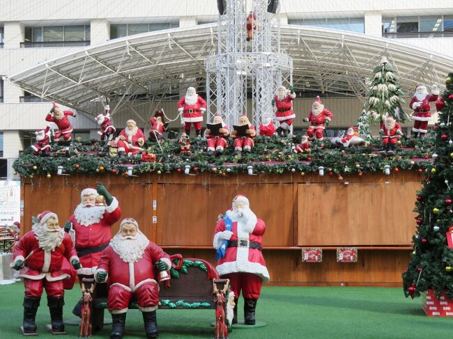 2021年11月24日（水）博多の街並みをてくてく♪11月だったので街並みはクリスマス仕様になっていました。天神駅からのんびり、街並みを楽しませていただきました。新天町では、なにやら撮影があり、少し様子を伺っていたのですが･･･なんだったのか不明。<br />博多の町はどこをどう歩いても楽しいです。<br />