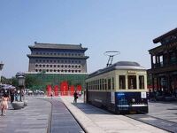 北京・前門大街、復活した路面電車に乗る(2016年6月)