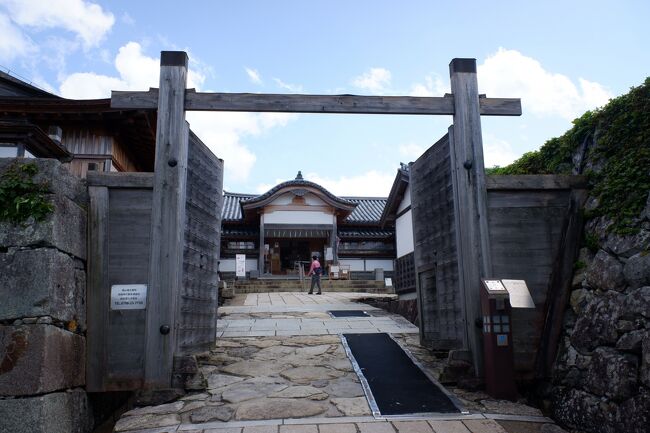 　週末プチ一人旅シリーズ、兵庫県の丹波篠山を訪問しました。福井在住時から構想があったのですが、大阪に転勤になり18きっぷ使う距離でもなく、比較的気が向いたらいつでも行ける旅先ですが、今回決行しました。福井から18きっぷで日帰りすることを考えれば楽勝です。<br /><br />　日本百名城の一つ・篠山城訪問並びに篠山の街歩きとドラクエウォークおみやげ回収で有馬温泉訪問。有馬温泉は16年ぶりの訪問ですが、前回訪問時の記録は旅行記にも個人ブログにもないのでうる覚えでした。<br /><br />　以下、スケジュールです。<br /><br />5月14日(土)<br />09:45　曽根<br />09:58/10:10　川西能勢口/川西池田<br />10:59/11:13　篠山口<br />11:29/15:44　二階町<br />16:00/16:08　篠山口<br />16:37/16:53　三田<br />17:13/17:19　有馬口<br />17:22/19:12　有馬温泉/有馬温泉(太閤橋)<br />20:09/20:19　宝塚<br />20:29/20:35　雲雀丘花屋敷<br />20:50　曽根