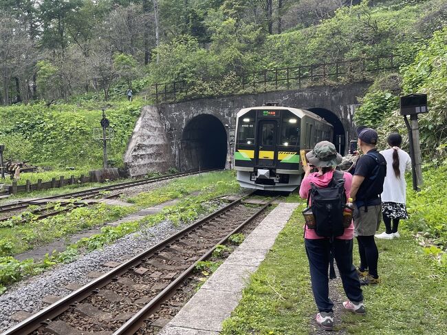 登別温泉で 一っ風呂 浴びた後は次の目的地、小幌駅へと向かいます。