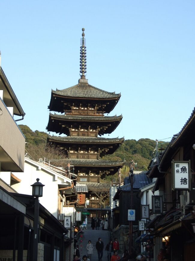 京都御所・八坂神社・北野天満宮・建仁寺・法観寺八坂の塔・高台寺