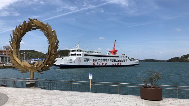 小豆島を、路線バスで、2日間観光しました。