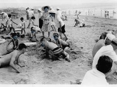 1965年頃の海水浴と磯遊び（大洗海岸、筑波鉄道？）