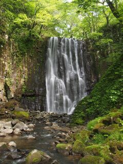 秋田湯めぐりお手軽滝めぐり旅（１）　滝メグラーが行く２４１　亀田不動滝　秋田県由利本荘市