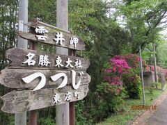 東庄町：神話時代に創建と伝わる東大社（とうだいしゃ）詣でと、雲井岬（クモイガサキ）つつじ公園見物。