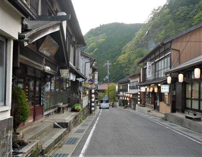 2022.5奈良南部ドライブ一人旅7-洞川へ，洞川温泉を散歩，龍泉寺とお稲荷さん