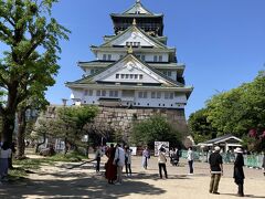 大阪城へ行ってきました。
