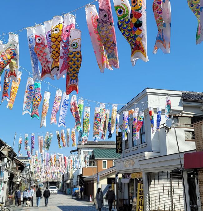 妹から突然のLINE「今度の土曜日、川越に行かない？」って。<br />川越かぁ～～;;<br /><br />川越は飼っている熱帯魚のエサを買いに行くぐらいで。<br /><br />車で通るたび人がすごいなぁと、いつも遠巻きに見ていた街並みでしたが、今日は午前中の早い時間に訪れ散策を楽しみたいと思います！<br /><br /><br />-- この旅行記で訪れた場所 --<br /><br />・大正浪漫夢通り<br />・時の鐘<br />・川越氷川神社<br />・菓子屋横丁<br />・茶和々 川越店<br />・高級芋菓子しみず　川越店<br />・トルコバザール<br />・覚王山フルーツ大福 弁才天 小江戸川越店