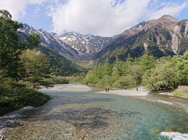 新緑の上高地 大正池から明神池までハイキング