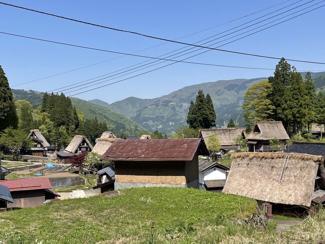 北陸最終日、お昼には金沢を出発して帰路に着きました。<br />途中五箇山に立ち寄り、松本で夕食にしました。