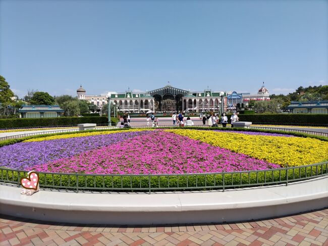お花いっぱい☆5月のディズニーランドへ【その1】