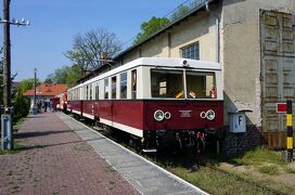 ドイツ鉄道の旅（その８ 東ドイツ時代のディーゼル特急見学と保存鉄道ブッコー小鉄道の小さな電車に乗車）