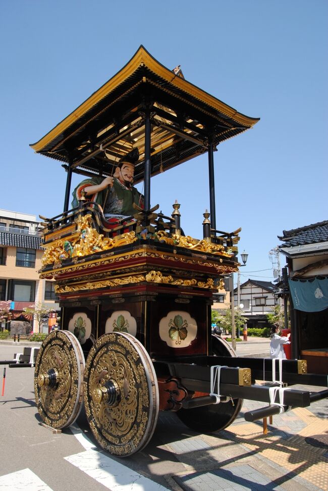 GWは初めての富山へ！9日間でくるっと廻ってきました。　その21　越中の小京都である城端の曳山祭りへ。