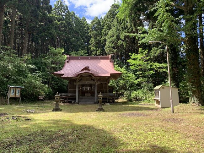 男鹿温泉郷の守り神　星辻神社へ