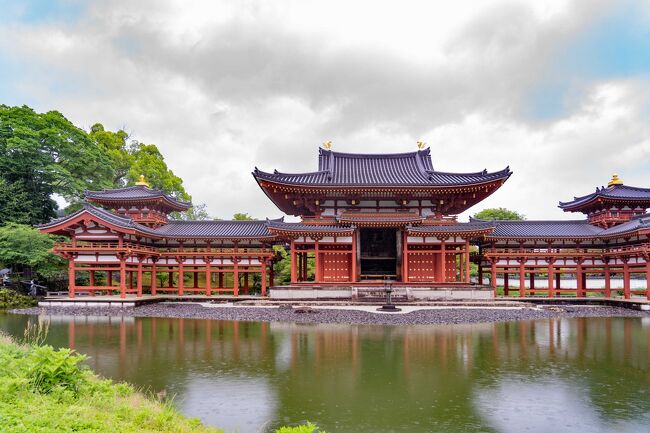 京都周辺で一日は宇治へと思い、今回は平等院、宇治上神社に絞って観光しました。十円玉の裏には鳳凰堂、一万円札の裏には、鳳凰と意外と身近なところでした。