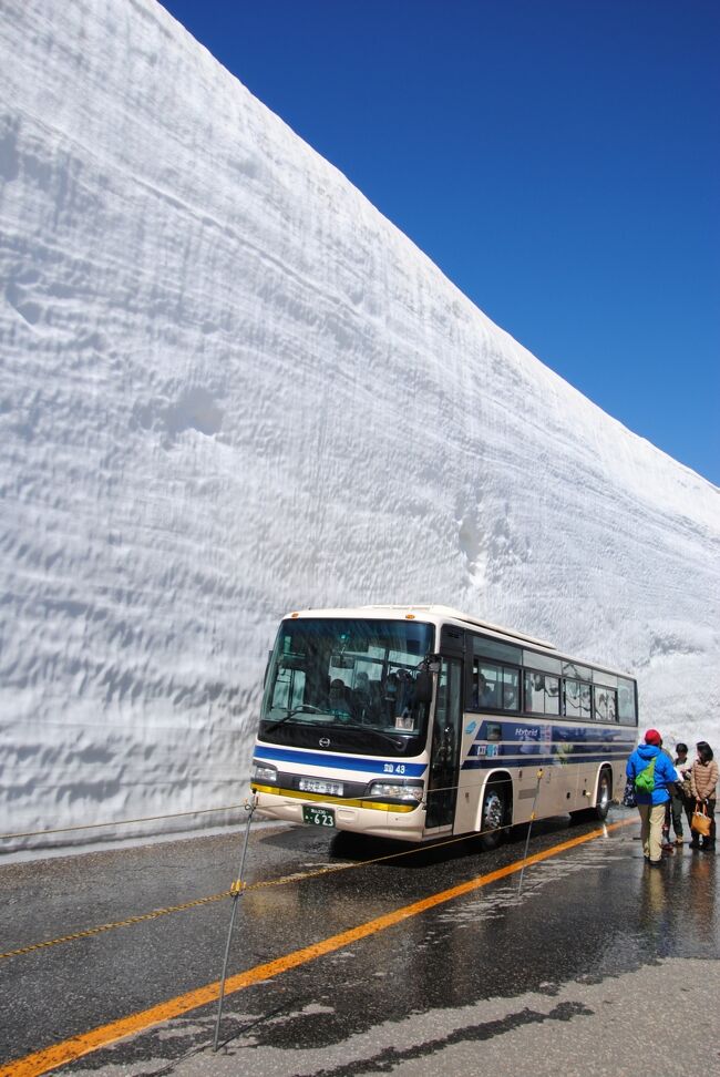 GWは初めての富山へ！9日間でくるっと廻ってきました。　その27　いよいよ黒部アルペンルートへ。まずは立山から美女平経由で室堂へ。