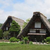 梅雨ingな白川郷