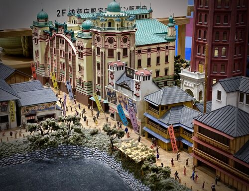 明治時代のスカイツリー:浅草『凌雲閣(通称:浅草十二階 明治時代のスカイツリー:浅草『凌雲閣(通称:浅草十二階