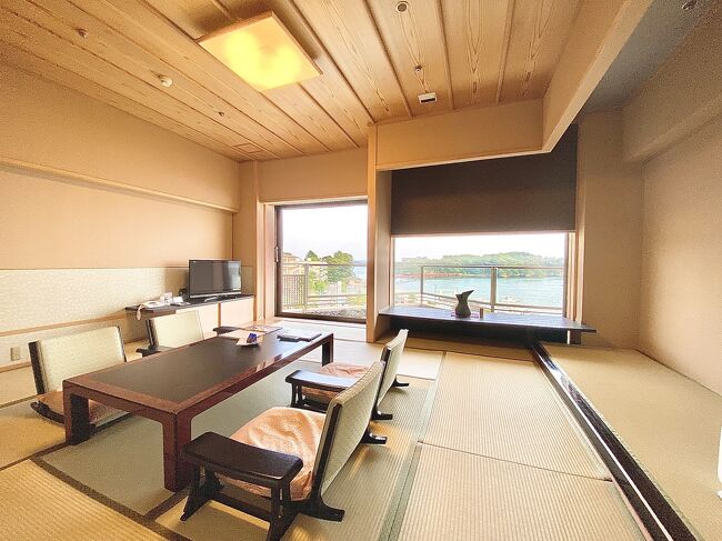 「松島センチュリーホテル」日本三景を眺める露天風呂付き客室でまったり！東北3泊4日の旅 3日目♪