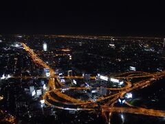 バンコク　バイヨークスカイタワー夜景