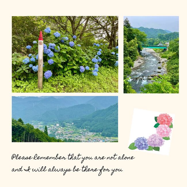 恒例の日帰りツアー<br />山を彩る紫陽花鑑賞と秋川渓谷を歩きます。<br />8.3Km 約3時間30分