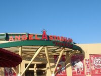カリフォルニア州 アナハイム(水戸市と姉妹都市）　－　エンジェル スタジアムで松井選手の試合観戦