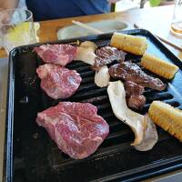 大阪屋上BBQでフェアウェルパーティ