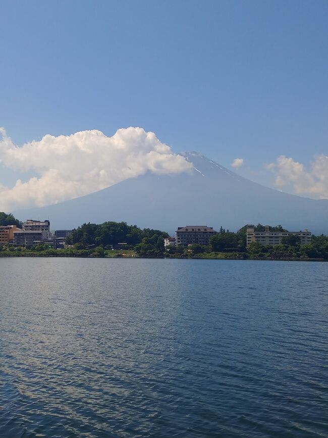 今週は日月で　秋保温泉に行きました<br />そういえば　そこのお宿にも<br />大人の休日倶楽部パス利用の<br />お客さんらしき人たちが　居ましたね<br /><br />では私も　出掛けましょう<br />夫とは予定が合わないので　一人旅です<br />今月はお休みが少ないので<br />月末と来月1日を休みにして　2連休です<br /><br />目的地は　去年大雨で楽しくなかった<br />富士急ハイランドに　リベンジします<br />今年は早い梅雨明けとなったので　すかさず決めました<br />梅雨明け後の予約なので　手配は出発の前日に<br />JR と3泊分のホテルを　どどっとやりました<br /><br />一昨日と昨日のホテルは　富士山北口ホテル芙蓉閣です<br />楽天トラベルで　2泊で9.000円と格安です<br />昨日は昨年と　うってかわって晴天の<br />富士急ハイランドを　満喫しました<br /><br />今日はこの辺を観光してから<br />福島の郡山の　磐梯熱海温泉に移動します<br />ゆとりろ磐梯熱海　軽めの夕食と朝食付き<br />11.000円から　クーポン利用で-500円<br />楽天ポイントを900円使って　9.600円でした<br />これは福島の隣県割が使えそうで　家のPCで申請して<br />プリントアウトしてきました<br /><br />さて去年はオルゴール美術館に　行ったっけな<br />今年はロープウェーとか　遊覧船に乗りたいけど<br />お天気はどうかな<br />まだまだ　小さい冒険は続きます