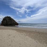 三朝温泉トリウム泉の旅館大橋、観光列車あめつちで出雲へ、稲佐の浜の砂を出雲大社に奉納