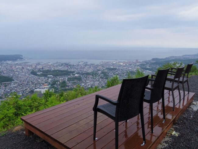 小樽札幌女子旅　一日目　天狗山から絶景を見てみよう！雨だけど。。。