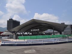2022年7月広島鉄道旅行（移転した広島電鉄宮島口駅訪問）