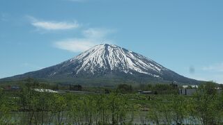 2021年_5月　早い梅雨入りを避けて春の北海道【２】ただ羊蹄山を見に行く