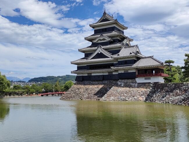 仕事も一段落し、梅雨も明け、天気も良さそうなので、６月27日・28日に信州方面への軽トラの旅を計画した。長野県を通ることは何回もあるが、まだ寄ったことがない善光寺(御開帳期間)・松本城へ行くついでに、「満蒙開拓平和記念館」と「戦没画学生慰霊美術館　無言館」にも寄りたい。<br />高速道路は使わず、宿泊は快活クラブで、全予算は15,000円以内に抑えたい。