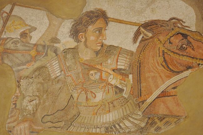 2019GW南イタリア+ミラノの旅（４）ナポリ国立考古学博物館　アレキサンダー大王のモザイク